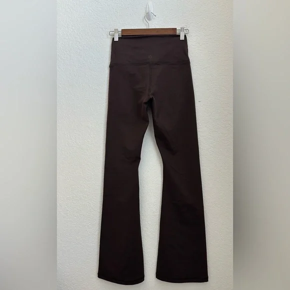 Offline By Aerie Women Brown High Waisted Bootcut Legging Flare Leggings Size M - Picture 4 of 13